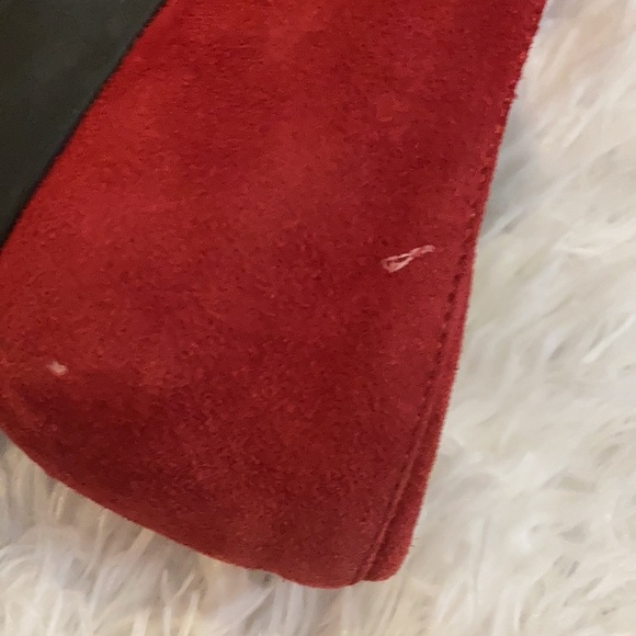 Mephisto suede red slip on Mary Jane flats size 6 1/2 - Picture 10 of 12